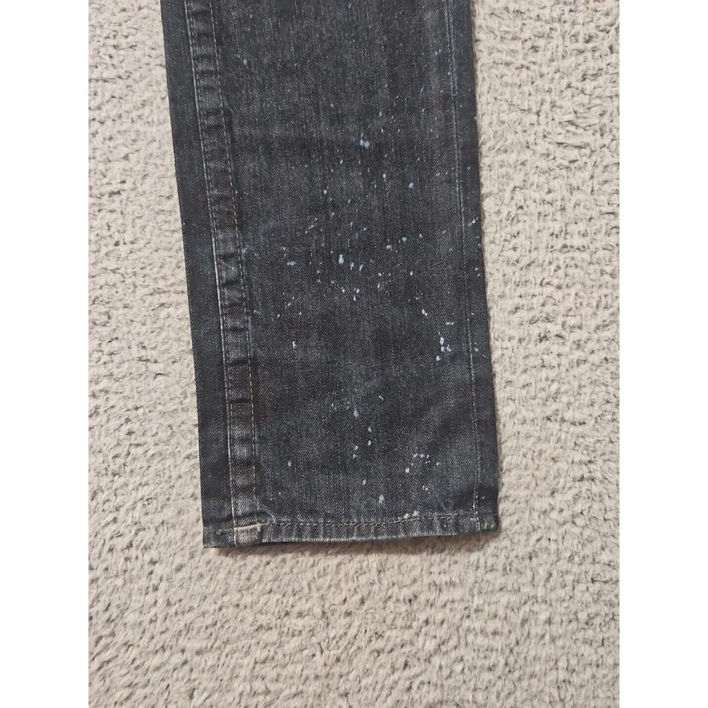 True Religion‎ Jeans Mens 32 x 33 Skinny Dark Wash Faded Distressed